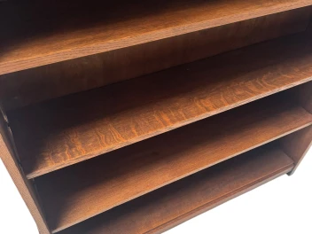 Art Deco Amsterdamse School Open Bookcase by Willem Penaat for Metz & Co., 1920s